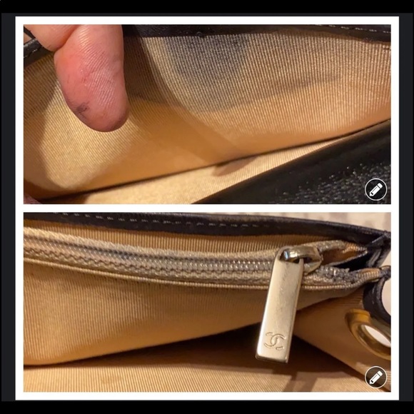 SOLD!!! Chanel red and black wallet on chain WOC - Picture 11 of 12